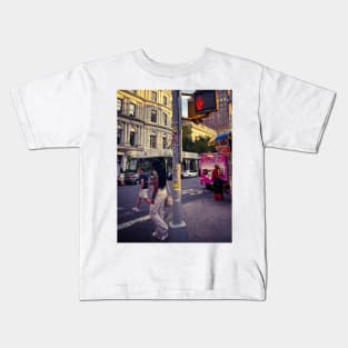 Manhattan Street Central Park Fifth Avenue NYC Kids T-Shirt